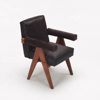 Abnehmbare Abdeckung Wohnzimmerstuhl Stoff Kaffeehaus Polster Sessel Holzrahmen Esszessel Kaffeestuhl Sofa Stuhl