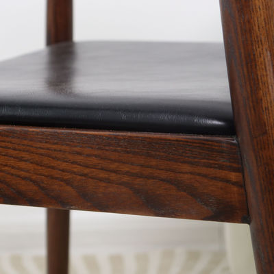 Solid Ash Holz Nordic Design Präsidentenstuhl für Restaurants Esszimmermöbel