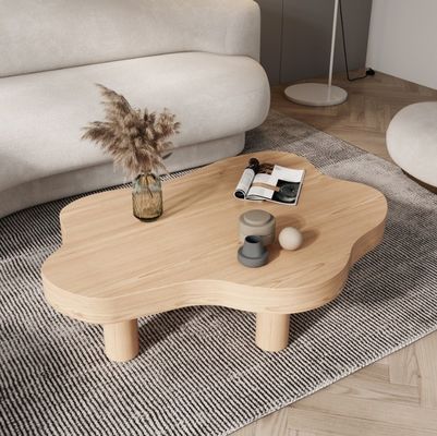 Einfacher Design Tisch für Tee und Kaffee Park Wohnzimmermöbel im westlichen Massivholz Stil