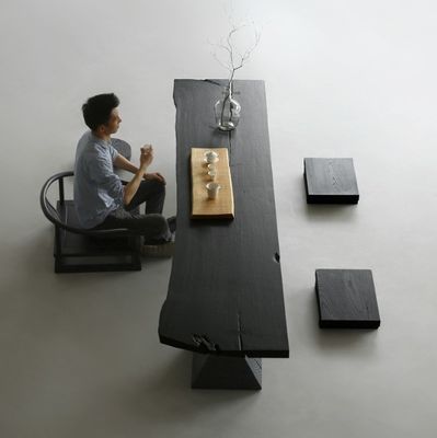 Japanische Design Massivholz Esszimmer Wohnzimmer Restaurant Stühle kundenspezifische Nitrolacquer-Finixierung für Möbelstücke