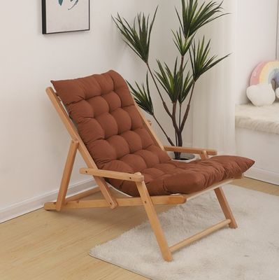 Moderne Holzfaser Klappsofa Stuhl Nordischer Stil Wohnzimmermöbel mit individueller Farbe und Nitrolacquer-Ausführung