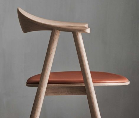 Vintage Luxus Massivholz Sessel W55*D47.5*H74.5cm für Heimmöbel im klassischen Stil