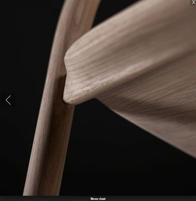 Allgemeine Wohnmöbel Vintage Massivholz Esszessel mit Polster-Armlehne und Kissen