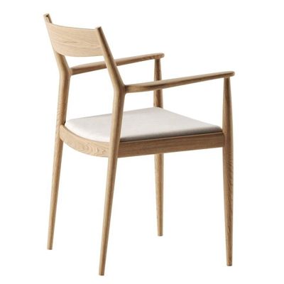 Restaurant Holz Esszimmer Armstuhl Mitte des Jahrhunderts Modernes Design Massivholz Postverpackung Y