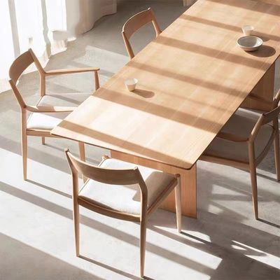 Restaurant Holz Esszimmer Armstuhl Mitte des Jahrhunderts Modernes Design Massivholz Postverpackung Y