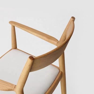 Restaurant Holz Esszimmer Armstuhl Mitte des Jahrhunderts Modernes Design Massivholz Postverpackung Y