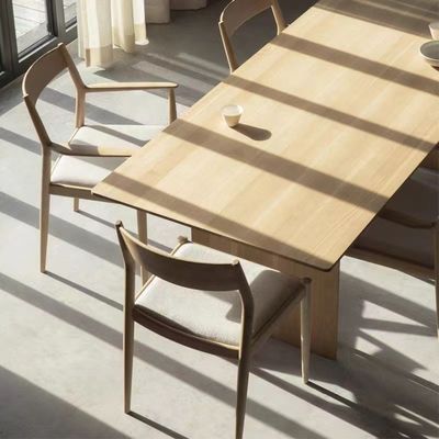 Restaurant Holz Esszimmer Armstuhl Mitte des Jahrhunderts Modernes Design Massivholz Postverpackung Y