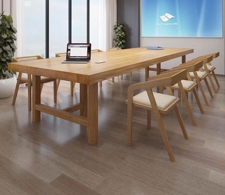 Hausmöbel Modernes nordisches Design Holz Esszimmerstuhl mit Massivholz und PU-Leder