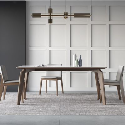 Marmorholz-Tisch für Küche und Esszimmer im modernen Design