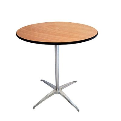 Natrual Massivholzrahmen Holzrestaurant Barhocker Barhocker Hohe Holztische Esstisch Klapptisch