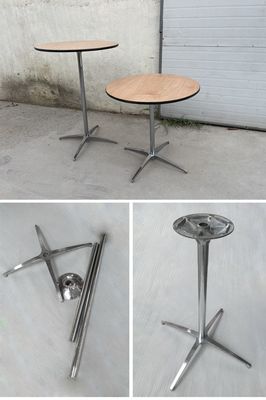 Natrual Massivholzrahmen Holzrestaurant Barhocker Barhocker Hohe Holztische Esstisch Klapptisch