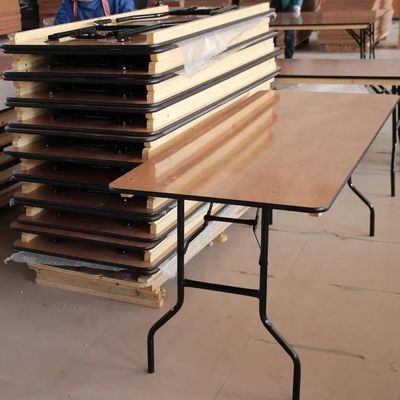 Spezifische Esstische Endfarbe Nitrolacquer Industriestyl Eisen Holz Restaurant Esstische Massivholz Klappstoff