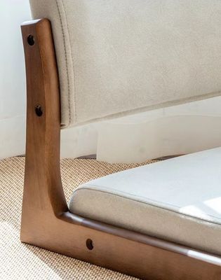 Sitzrücken und Naturholz Speisesaal Beinloser Stuhl für Wohnzimmer