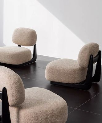 Modernes Holzstuhl aus Massivholz Lammwolle Esszimmer Holzstühle