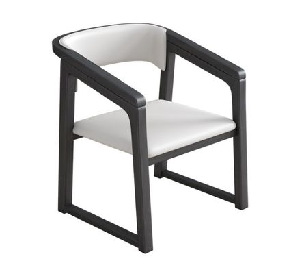 Maßgeschneiderte Farbe Massivholz PU Leder Holz Stuhl W56*D51*H71CM Esszimmer Stuhl Nordic Design Moderne Holzstuhl