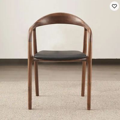Massivholz Speisestuhl für Restaurant und Speisesaal Gewichtsgrenze 150kg Design Stil EUROPÄISCH