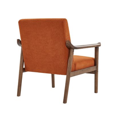Moderne Stoff-Sessel-Lounge-Sofa Einzelsofa-Sessel Massivholz-Sofasofa-Sessel mit Postverpackung im Freizeitstuhl-Stil