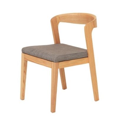 Moderne Nordische Design Massivholz PU Leder Esszimmerstuhl mit Nitrolacquer Oberfläche und Postverpackung