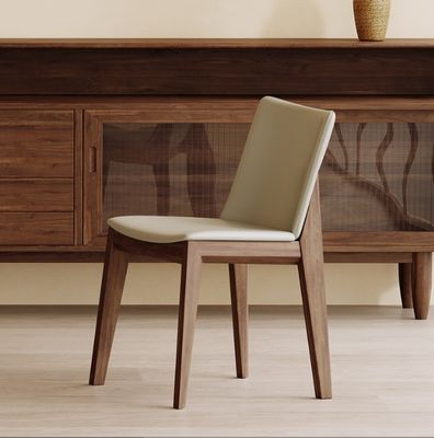 Modernes Design Ashwood Rahmen italienischer Klassiker Luxus Holz Esszimmer Stuhl für Wohnzimmer Raffinesse