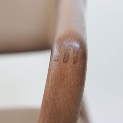 Postverpackung Massivholz PU Leder Esszimmerstuhl für Cafés und Restaurants im nordischen Stil