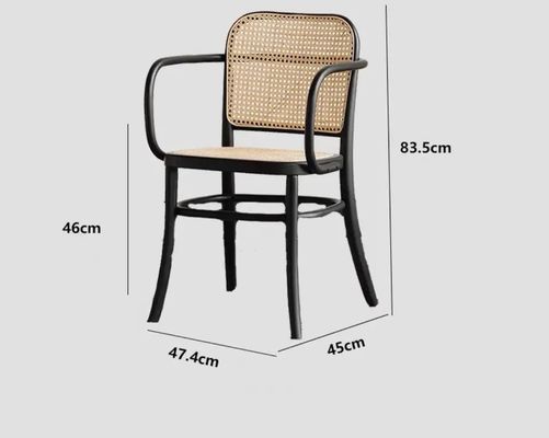 Gewerbliche Möbel Massivholz Esszimmerstuhl für Restaurant Küche Barmöbel
