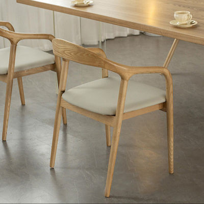 Ein Hauch Eleganz in Ihr Esszimmer mit Design modernen nordischen Stil Weißen Eichenholz Rücken Esszessel