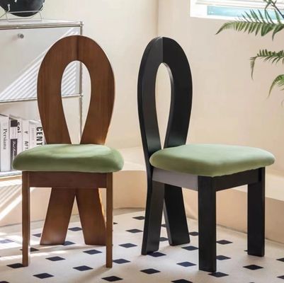 Postverpackung N Wohnzimmermöbel Modernes Design Weiches Sitz Holz Lammwolle Esszimmerstuhl für Hotel und Zuhause