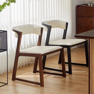 Anpassbarer Speisesessel aus Holz aus Gummi für Restaurants