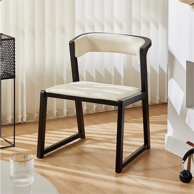 Anpassbarer Speisesessel aus Holz aus Gummi für Restaurants