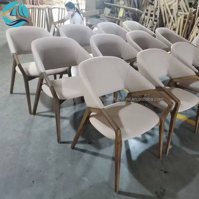 Moderne Esszimmermöbel W58*D61*H80CM Nordischer Stuhl Massivholzstühle Für Restaurant