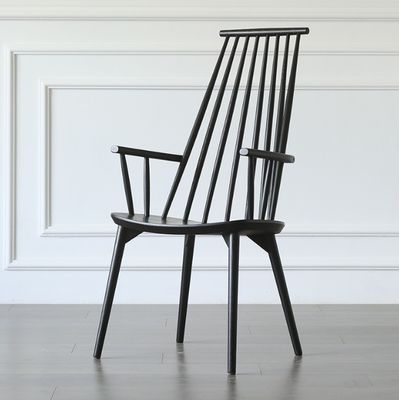 Anpassung Moderne Holz Armlehne Stoff Esszessel für Top-Quantität in Restaurants und Hotels