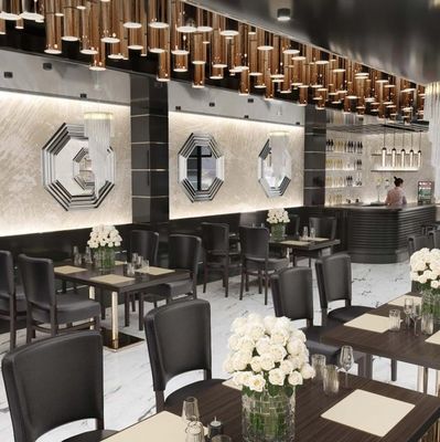 OEM Holz Esszessel mit Holzbeinen für nordische Stoffe PU Leder Bankett Hotel Restaurant Veranstaltung und verstellbares Design