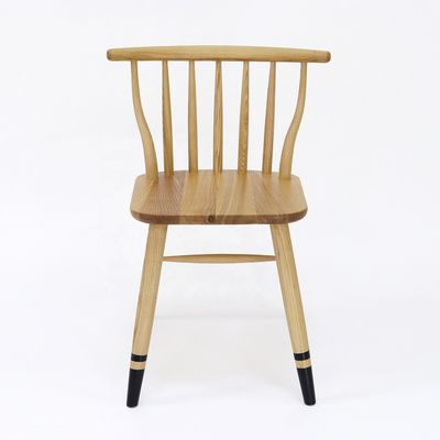 Moderner Design Stil Nordic Exquisite Handwerk Windsor Massivholz Esszessel für Restaurant Sitzmöbel