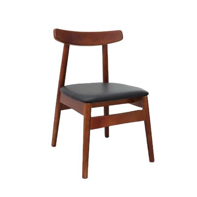 Hotelrestaurant Massivholz-Esstühle mit Polster-Sitz und anpassbaren Optionen