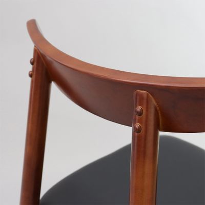 Hotelrestaurant Massivholz-Esstühle mit Polster-Sitz und anpassbaren Optionen