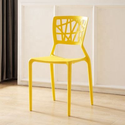 NO Klappbares modernes Design Plastik Esszessel für Stapelbares Café Möbel Stapelbares