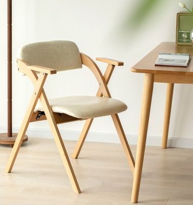 Natürliche Massivholzstühle für das moderne Esszimmer mit Gummiholz-/Eisenholzrahmen