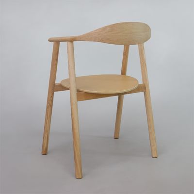 Luxus moderner Nordischer Massivaschholz Esszessel Für Esszimmer W55*D47.5*H74.5 cm mit OEM-Service Akzeptiert