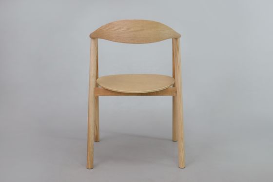 Vollmontierte Speisesessel aus Massivasche aus Holz für Möbel im modernen Restaurant