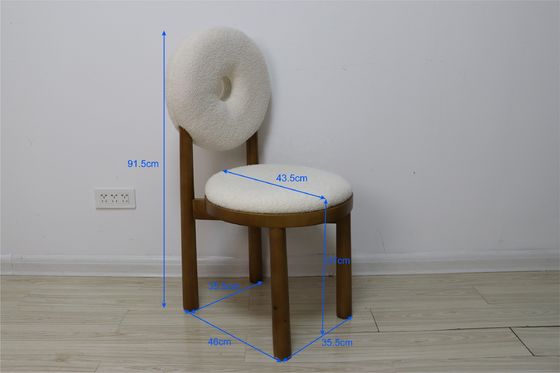 Vollmontierte Luxus-Rücklehnen-Design-Esstuhl für moderne Hotels und Restaurants