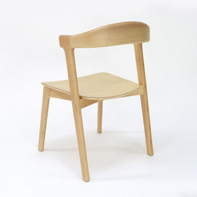 Verbessern Sie Ihr Restaurant oder Hotel mit Massivholz-Esstuhl aus Asche/Gummiholzrahmenmaterial