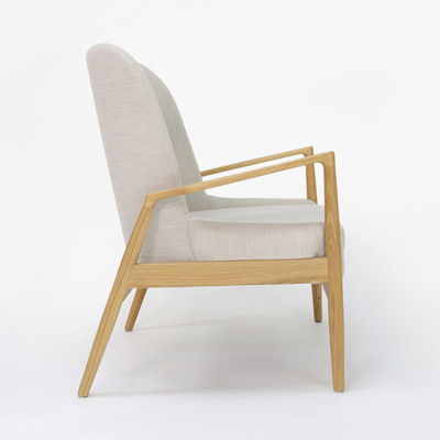 Modernes Design Massivholzrahmen Freizeitsofa Stuhl für das Wohnzimmer Nordic Luxus-Lounge-Stuhl