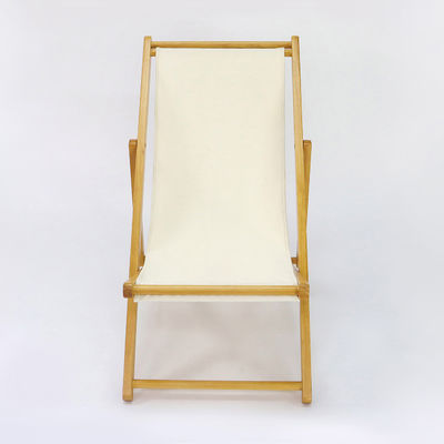 Einstellbare Höhe Design Nordische Luxus Lounge Stoff Strand Massivholz Freizeitsofa Stuhl Für Wohnzimmer und Außenbereich