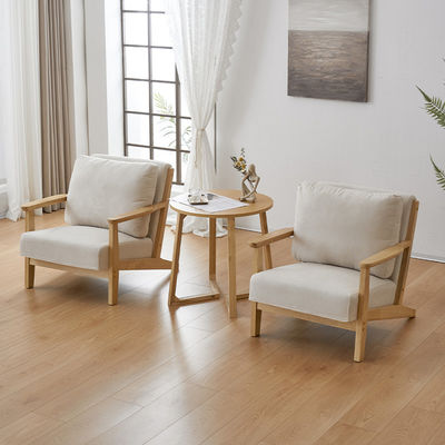 Modernes Design Nordic Luxury Lounge Chair Solidwood Freizeitsofa Stuhl für Wohnzimmer Möbel Postverpackung Y