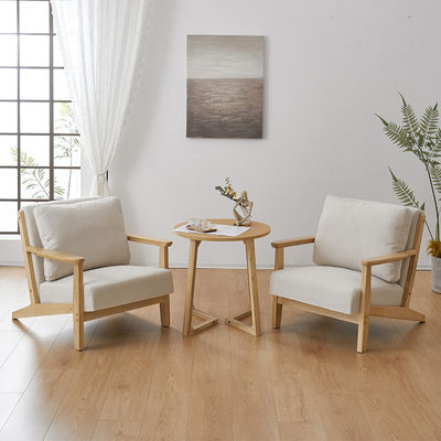 Modernes Design Nordic Luxury Lounge Chair Solidwood Freizeitsofa Stuhl für Wohnzimmer Möbel Postverpackung Y