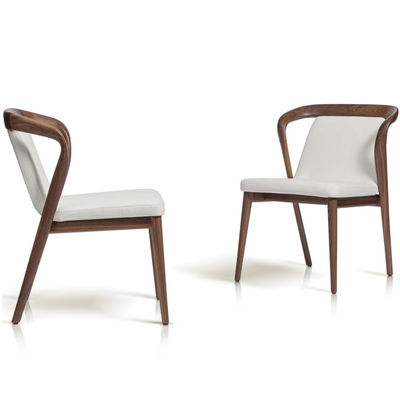 Luxus modernes Holzmöbel und Postverpackung Massivholz Esszessel für Restaurant