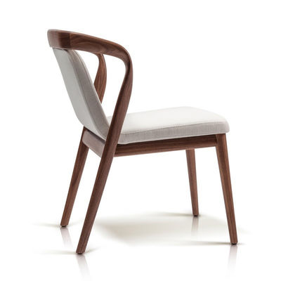 Luxus modernes Holzmöbel und Postverpackung Massivholz Esszessel für Restaurant