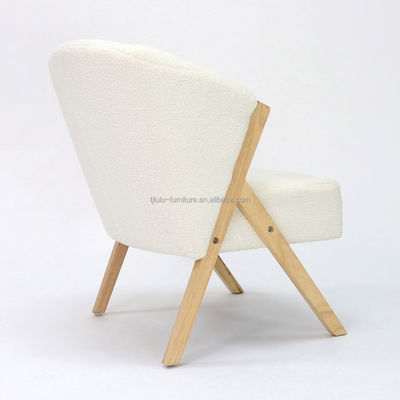 Natürliche Holzsofa Stuhl Nordic Design für Wohnzimmer Möbel Natürliche Farbe Freizeit Stil