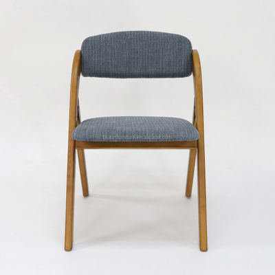 Vintage Holzmöbel aus klassischem Holz klappbares Massivholz Esszessel für das Esszimmer in Walnuss/Natur/Schwarz