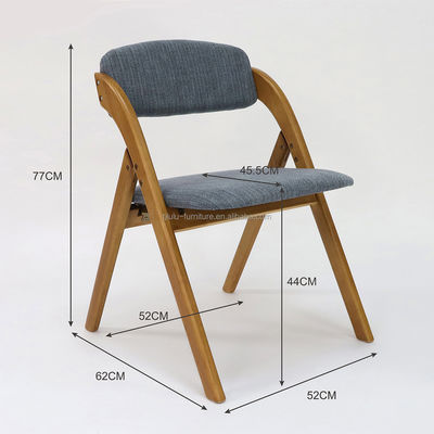 Vintage Holzmöbel aus klassischem Holz klappbares Massivholz Esszessel für das Esszimmer in Walnuss/Natur/Schwarz